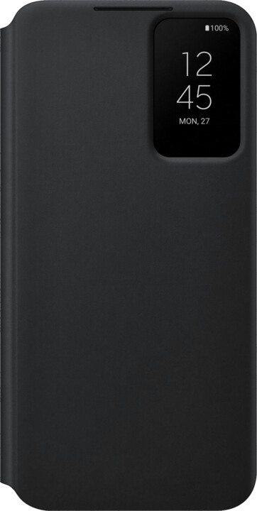 Samsung flipové pouzdro Clear View pro Galaxy S22+, černá_1569834358