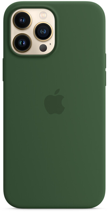 Apple silikonový kryt s MagSafe pro iPhone 13 Pro Max, jetelově zelená_860524788