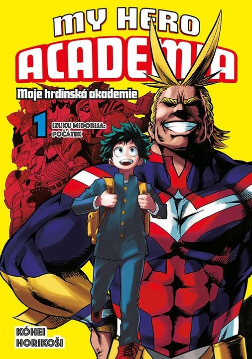 Komiks My Hero Academia - Moje hrdinská akademie, 1.díl, manga