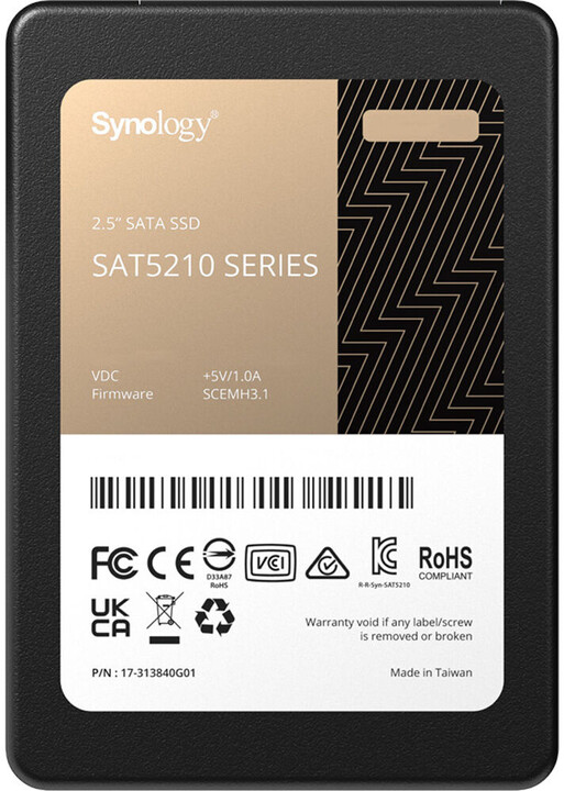 Synology SAT5210, 2.5” - 480GB_780978046