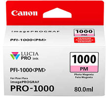Canon PFI-1000PM, photo magenta 0551C001