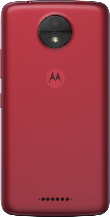 Motorola Moto C - 16GB, Dual Sim, červená_1841639081