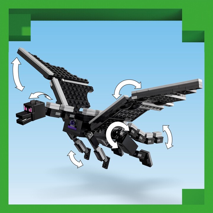 LEGO® Minecraft® 21264 Drak z Enderu a loď z Endu_245585603