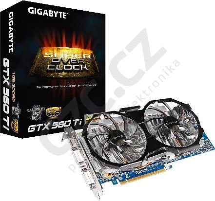GIGABYTE GTX 560 Ti SOC (rev. 2.0) (GV-N560SO-1GI-950) 1GB, PCI-E_1753837775
