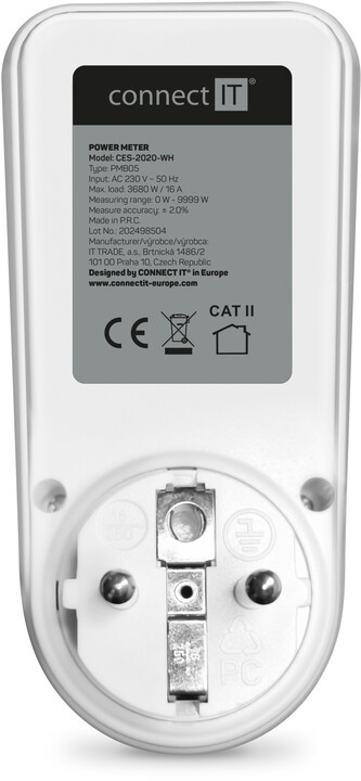 CONNECT IT PowerMeter Pro měřič spotřeby el. energie_810206997