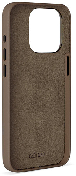 EPICO kožený zadní kryt Mag+ pro iPhone 15 Pro Max, písková_260023656