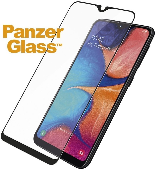 PanzerGlass Edge-to-Edge pro Samsung Galaxy A20e, černá_861683758
