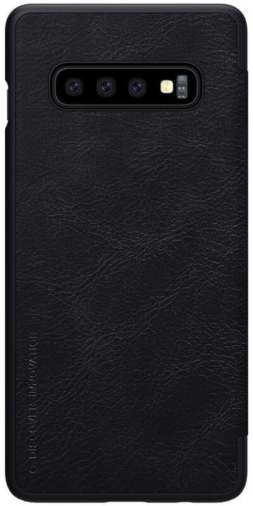 Nillkin Qin Book pouzdro pro Samsung Galaxy S10+, černá_376261042