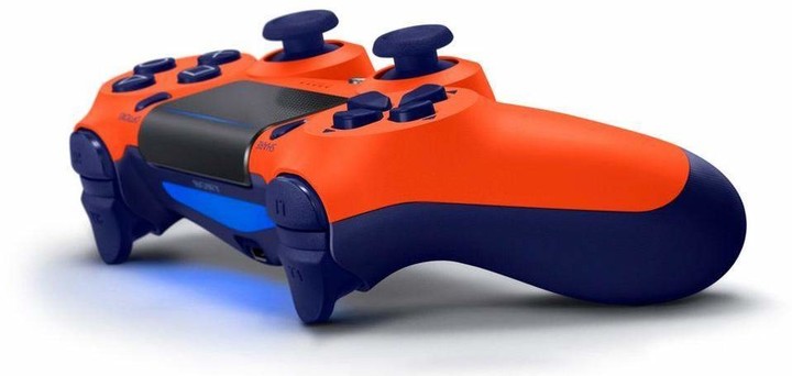 Sony PS4 DualShock 4 v2, oranžový_744240967