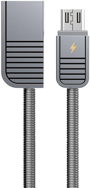 Remax RC-088m Linyo datový kabel micro USB, délka 1m, stříbrná_976744132