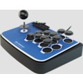Lioncast Arcade Fighting Stick, černá/modrá (PC, PS4, SWITCH)_209999623