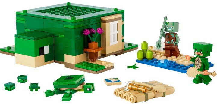 LEGO® Minecraft® 21254 Želví domek na pláži_412281583
