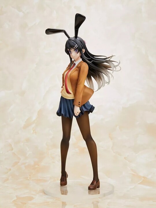 Figurka Rascal Does Not Dream of Bunny Girl Senpai - Mai Sakurajima School Uniform Bunny_387807191