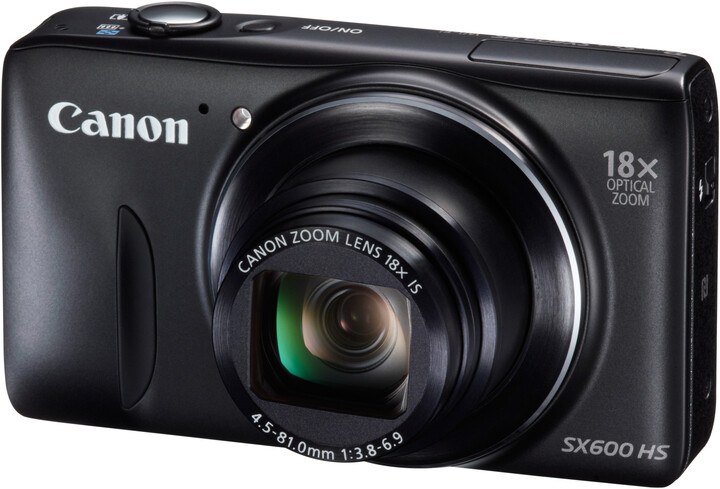 Canon PowerShot SX600 HS, černá_984772341