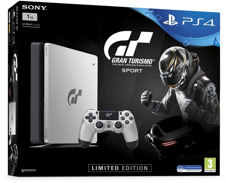 PlayStation 4 Slim, 1TB, Gran Turismo Sport Limited Edition_678136254