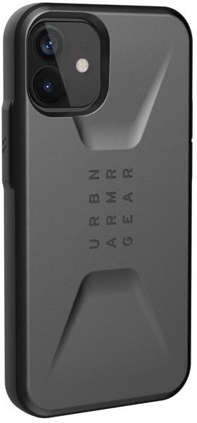 UAG ochranný kryt Civilian pro iPhone 12 mini, stříbrná_1270130439