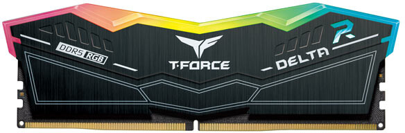 Team T-FORCE Delta RGB 32GB (2x16GB) DDR5 6400 CL40, černá