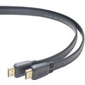PremiumCord HDMI High Speed + Ethernet plochý kabel, zlacené konektory, 2m_743169444