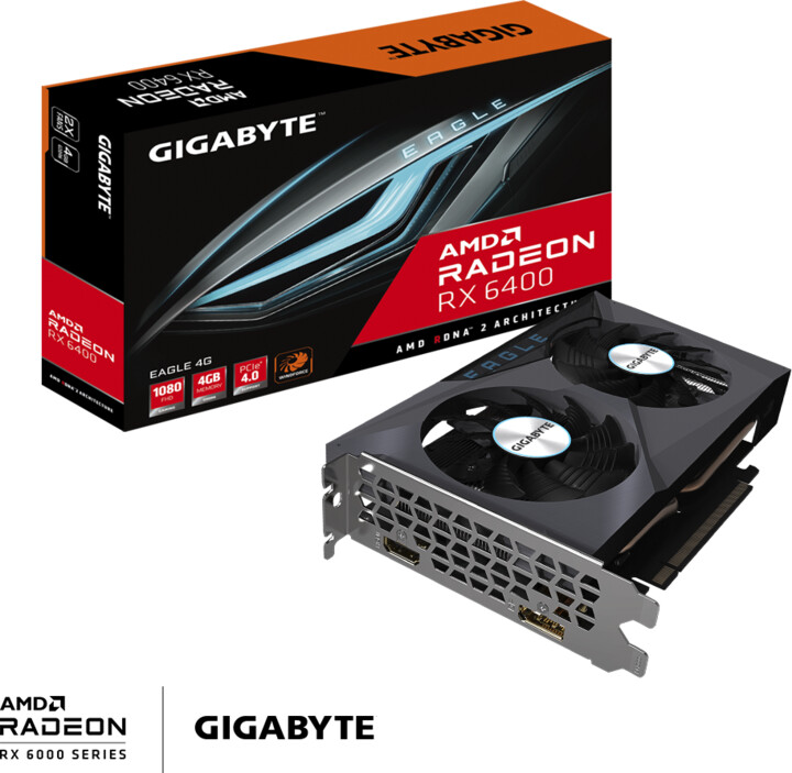 GIGABYTE Radeon RX 6400 EAGLE 4G, 4GB GDDR6_285959920