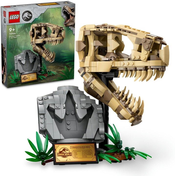 LEGO® Jurassic World 76964 Dinosauří fosilie: Lebka T-Rexe_1095613059