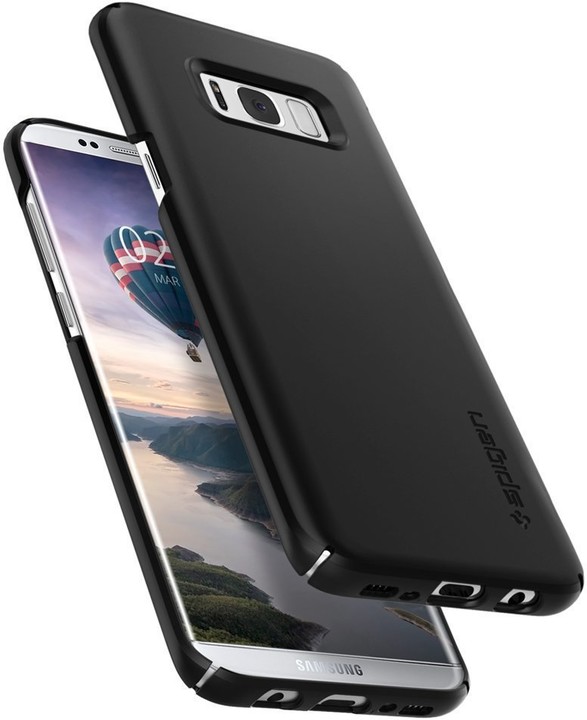 Spigen Thin Fit pro Samsung Galaxy S8+, black_1148785845