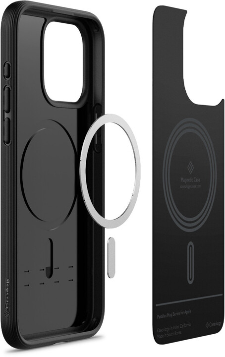 Spigen ochranný kryt Caseology Parallax MagSafe pro Apple iPhone 15 Pro Max, černá_1558605933