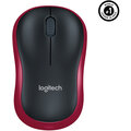Logitech Wireless Mouse M185, červená_153104805