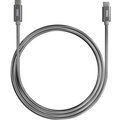 YENKEE kabel YCU C102 SR USB-C, 60W, 2m, šedá_1031849647