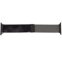 Tactical 351 kovový řemínek Loop pro Apple Watch 1/2/3/4/5/6/SE, magnetický, 42/44mm, černá_1940098542