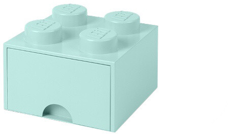 Úložný box LEGO, s šuplíkem, malý (4), aqua_924302533