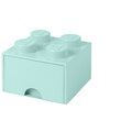 Úložný box LEGO, s šuplíkem, malý (4), aqua_924302533