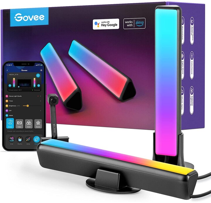 Govee Flow PRO gaming a televizní osvětlení RGBICWW_558789117