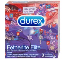 Kondomy Durex Fetherlite Elite, ultra tenké, 3 ks