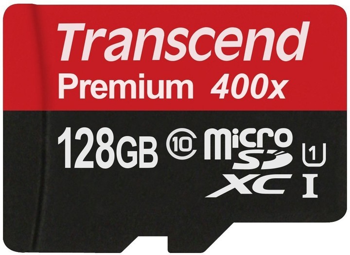 Transcend Micro SDXC Premium 400x 60MB/s UHS-I + SD adaptér_224245692