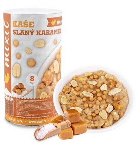 Mixit kaše Slaný karamel na kaši - slaný karamel/arašídy/křupinky, 500g_584529306