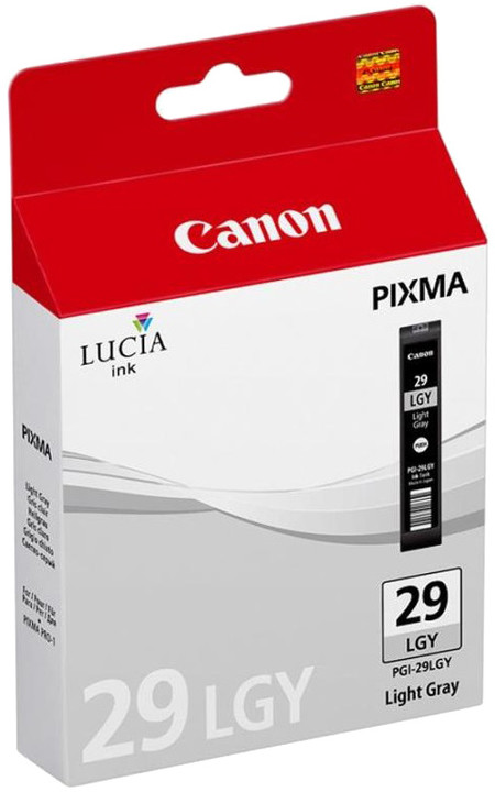 Canon PGI-29 LGY, světle šedá
