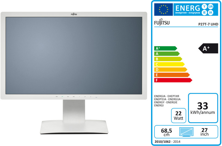 Fujitsu P27T-7 UHD - LED monitor 27&quot;_501016672