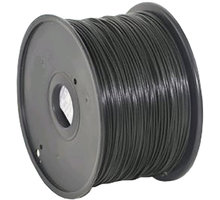 Gembird tisková struna (filament), ABS, 1,75mm, 1kg, černá 3DP-ABS1.75-01-BK