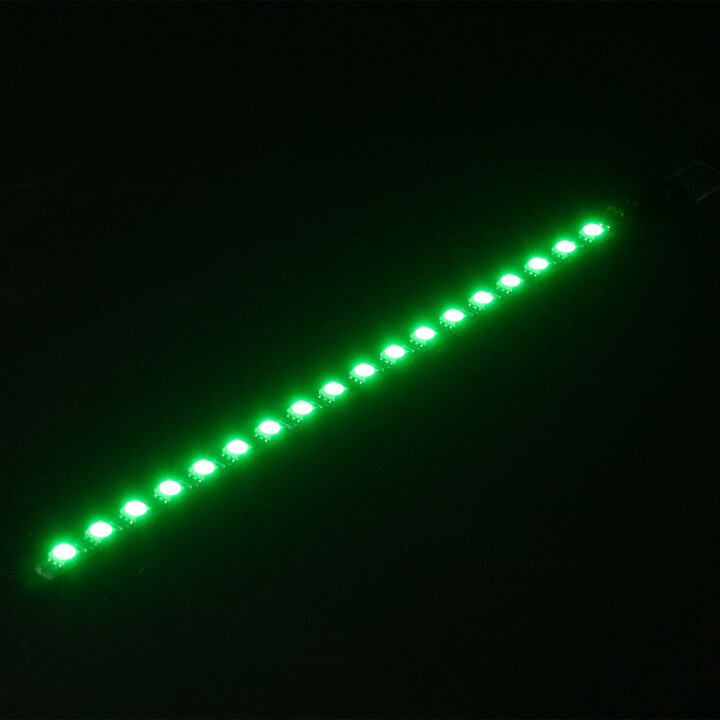 Nanoxia Rigid LED Bar pásek, 20 cm, Green_965396650