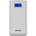 ADATA powerbanka S20000D, externí baterie pro mobil/tablet 20000mAh, bílá