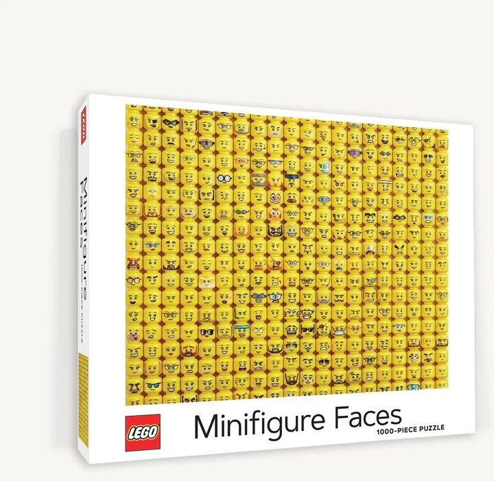 Puzzle Chronicle books - LEGO® Obličeje minifigurek, 1000 dílků_1924141511
