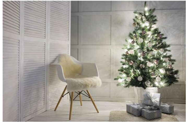 Emos LED vánoční řetěz, 18 m, venkovní i vnitřní, studená bílá, programy_558400042