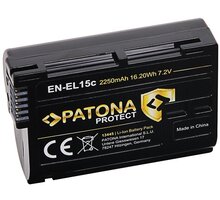 PATONA baterie pro Nikon EN-EL15C 2250mAh Li-Ion Protect_814396220
