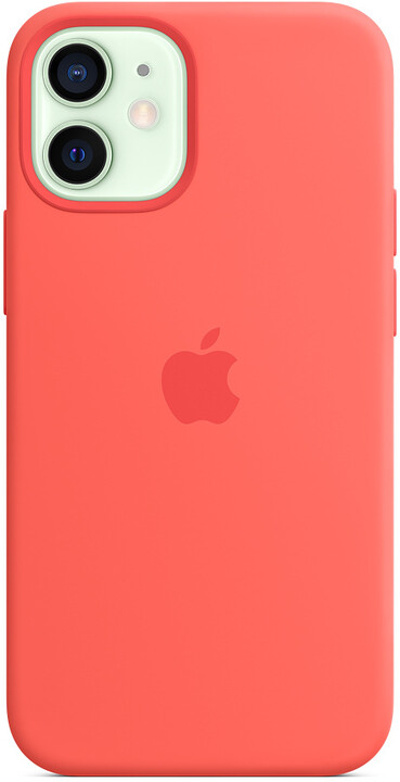 Apple silikonový kryt s MagSafe pro iPhone 12 mini, růžová_1061695796