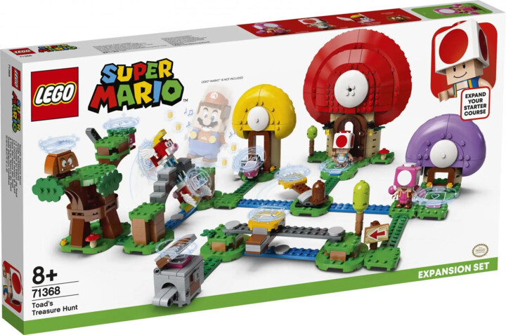 LEGO® Super Mario™ 71368 Toadův lov pokladů – rozšiřující set_249342597