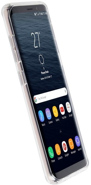 Krusell KIVIK zadní kryt pro Samsung Galaxy S8, transparentní_1330305331