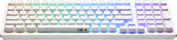 CZC.Gaming Reaper, TTC Red, herní klávesnice, bílá_1576917114