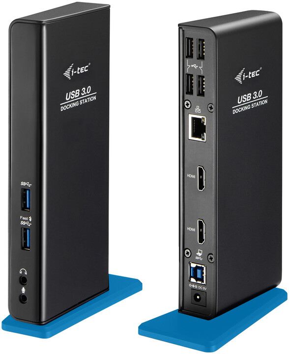 i-tec USB 3.0/USB-C Dual HDMI Docking Station_1273207051