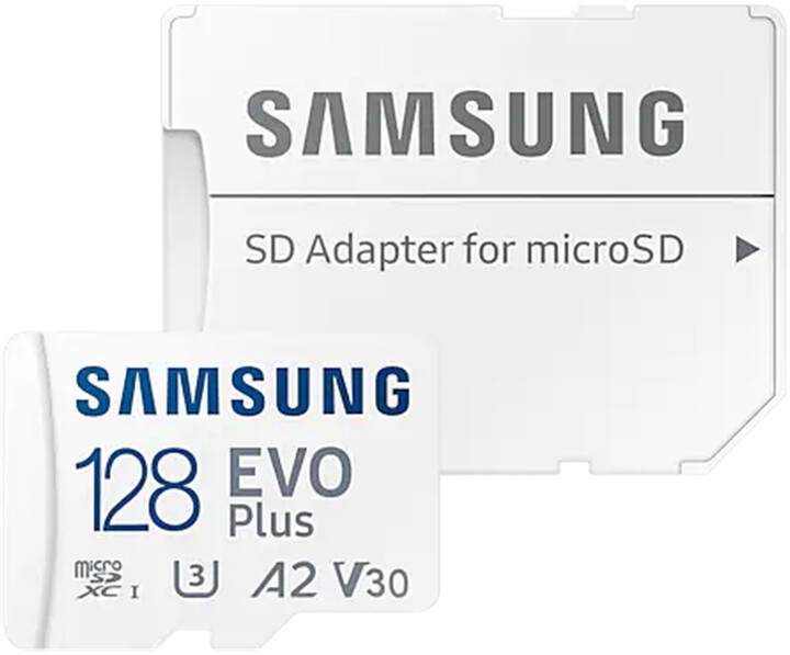 Samsung EVO Plus SDXC 128GB UHS-I (Class 10) + adaptér_128433008