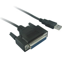 PremiumCord převodník USB na LPT (canon 25 F) Poukaz 200 Kč na nákup na Mall.cz